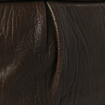Chanel Distressed Lambskin Lady Braid Flap Brown 13 of 13
