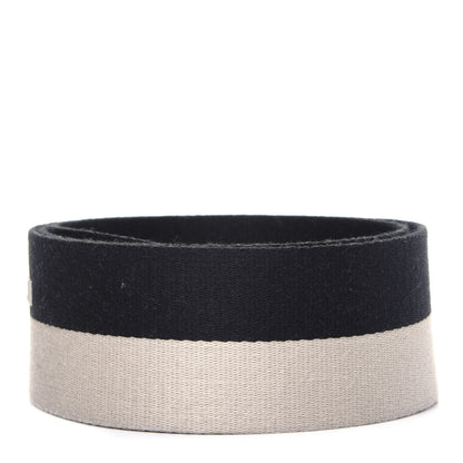 Fendi Canvas Calfskin Strap Black Beige 2 of 8