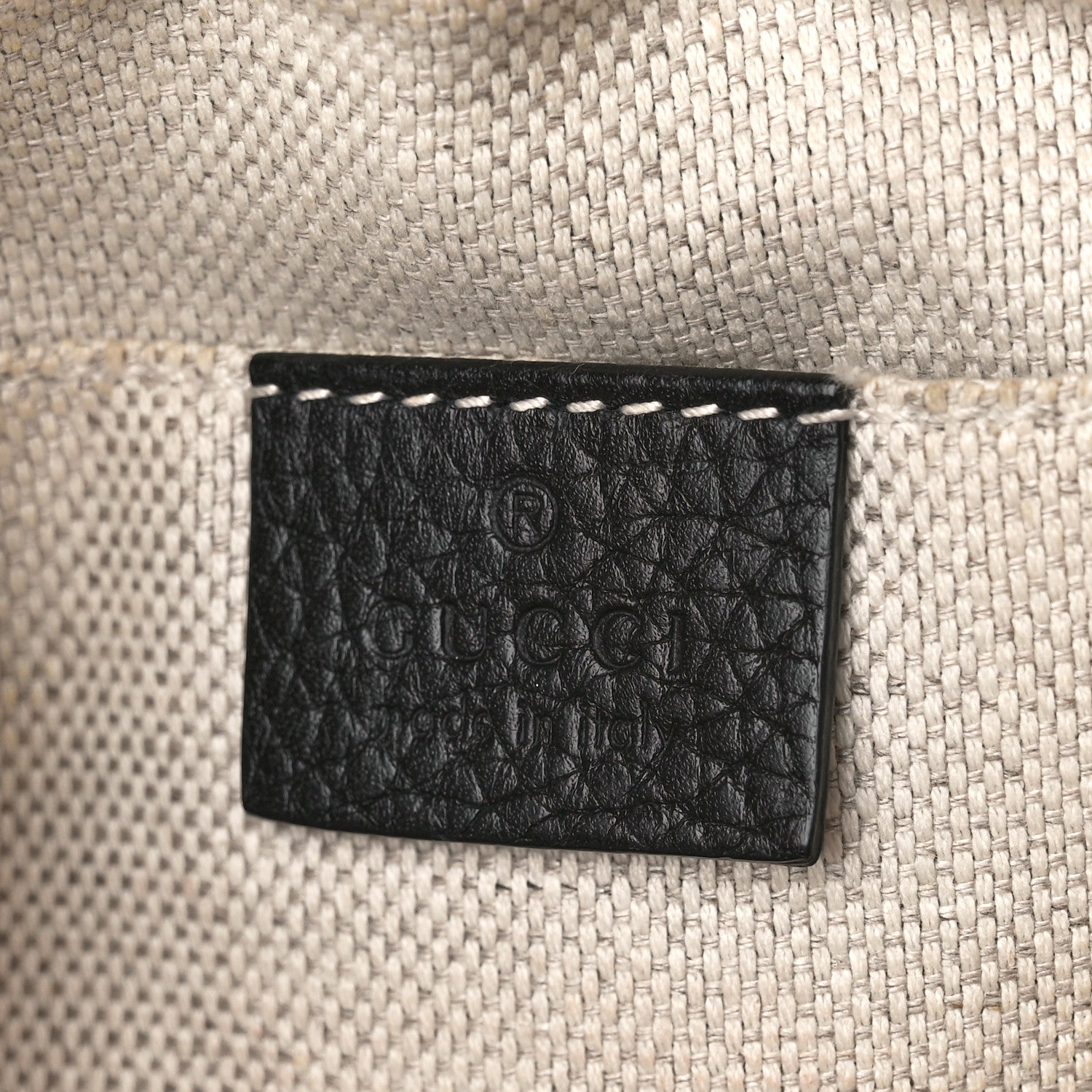 Gucci Pebbled Calfskin Small Soho Disco Bag Black 6 of 12
