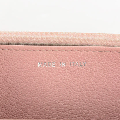 Chanel Goatskin Embossed Camellia Wallet On Chain WOC Light Pink 7 of 9