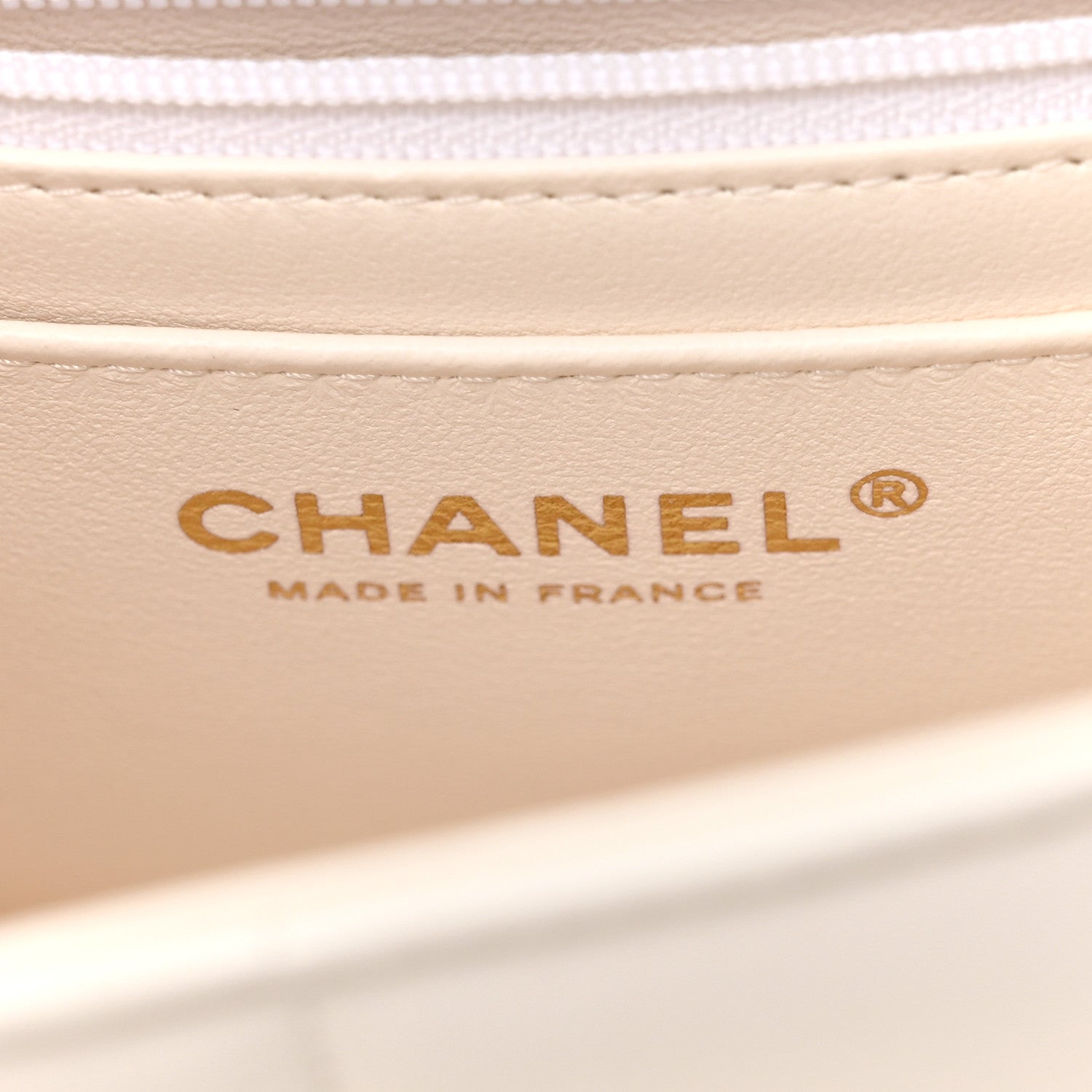 Chanel Lambskin Resin Crystal Square Quilted Monacoco Mini Square Flap White 6 of 12