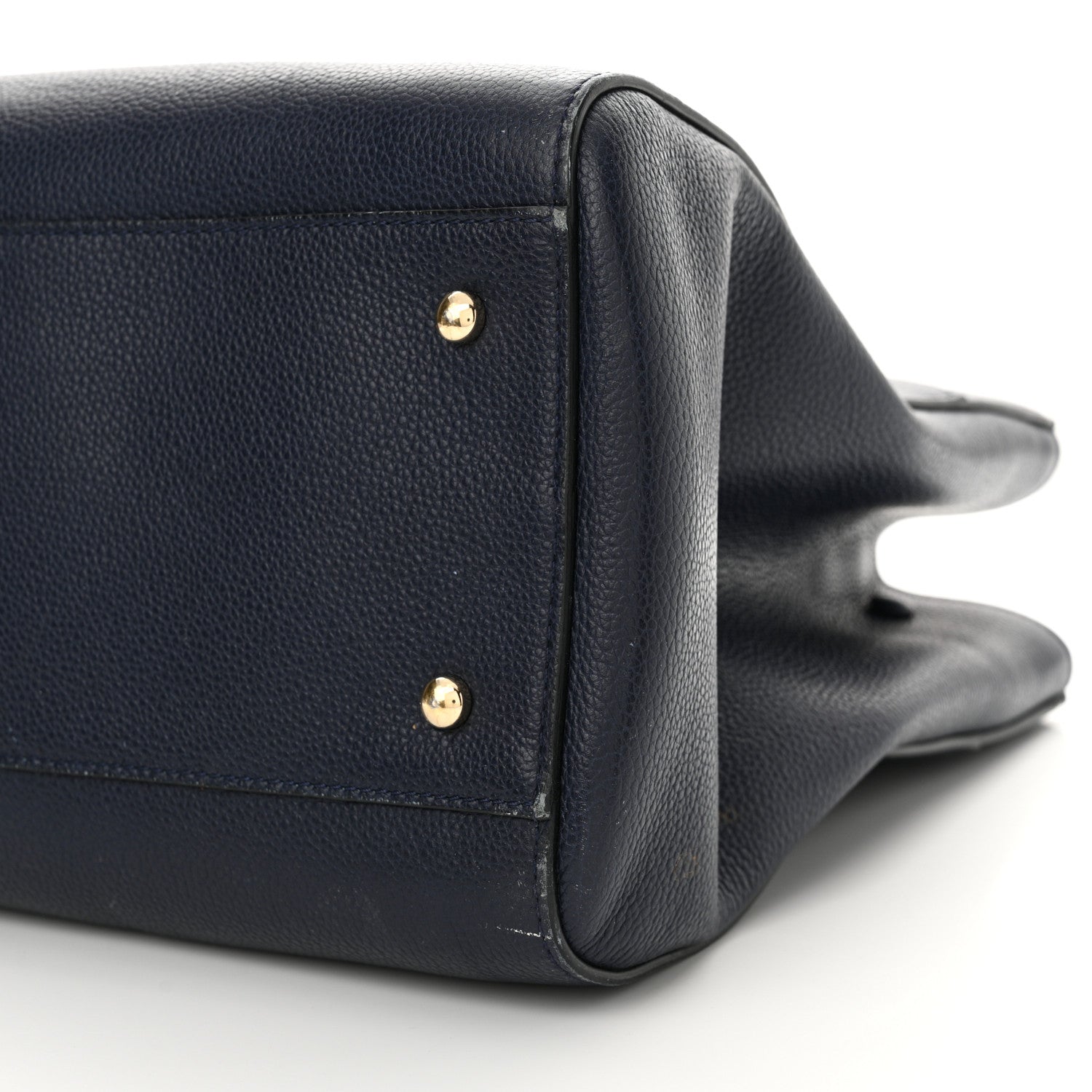 Chanel Grained Calfskin Medium Neo Executive Shopper Tote Dark Blue 10 of 16