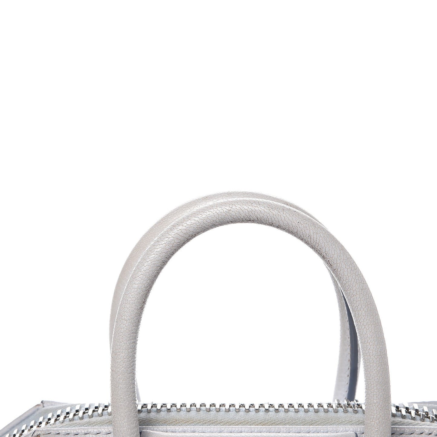 Sugar Goatskin Mini Antigona Light Blue