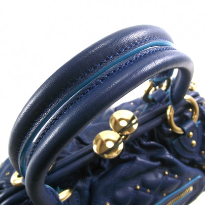 Marc Jacobs Quilted Leather Stardust Stam Blue 5 of 11