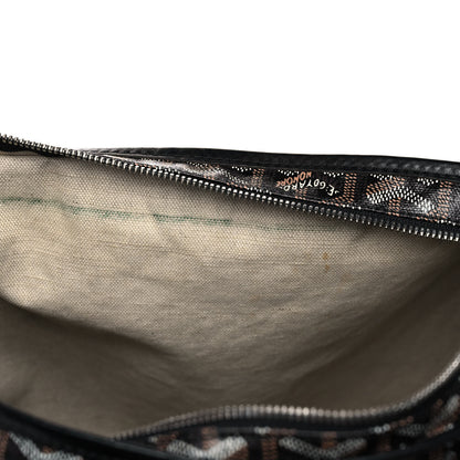 Goyard Goyardine Fidji Zip Hobo Black 16 of 17