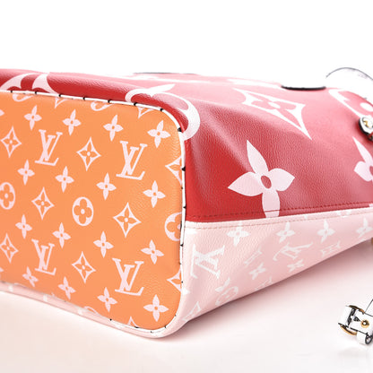 Louis Vuitton Monogram Giant Neverfull MM Rouge 11 of 11