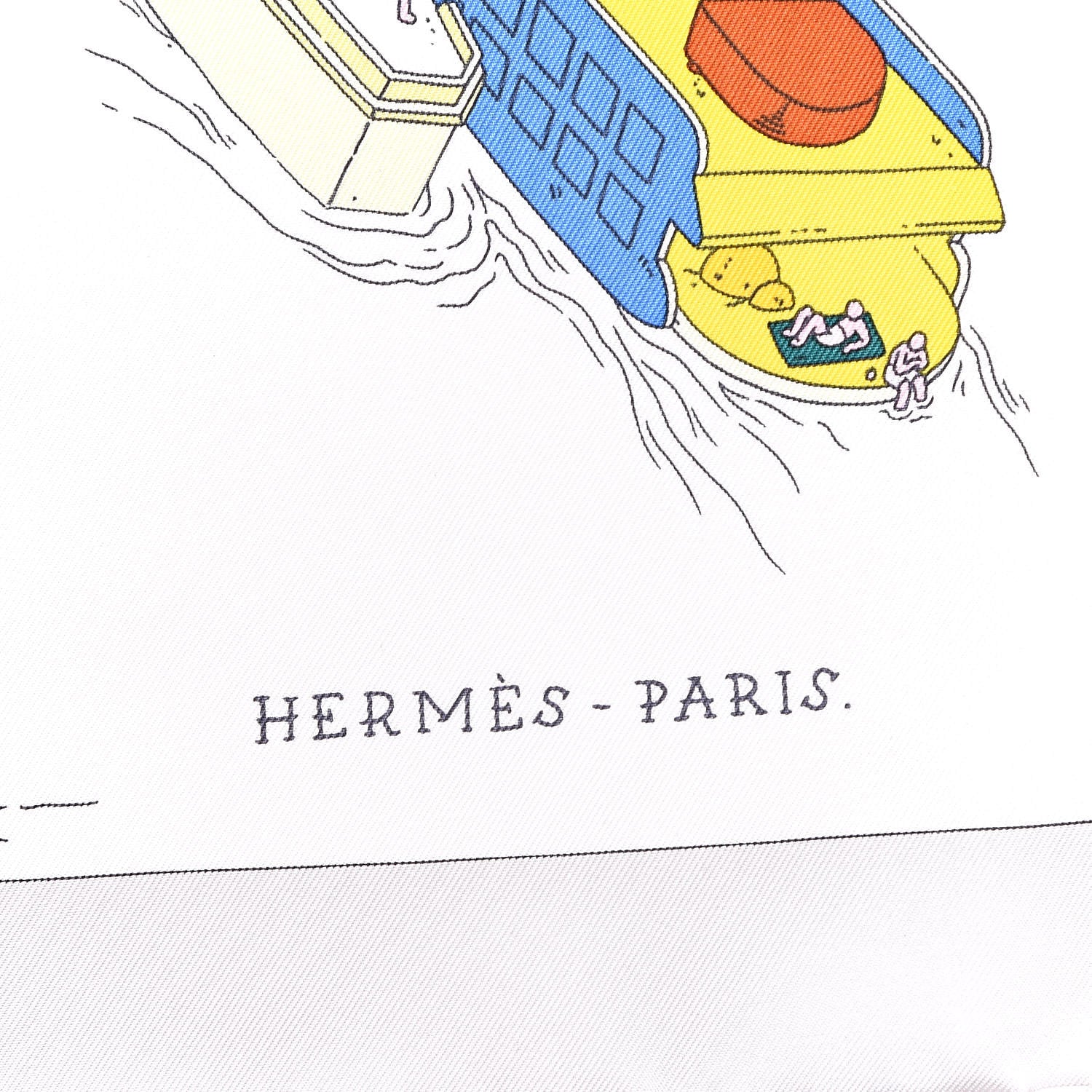 Hermes Silk The Battery New York Scarf 90 5 of 8