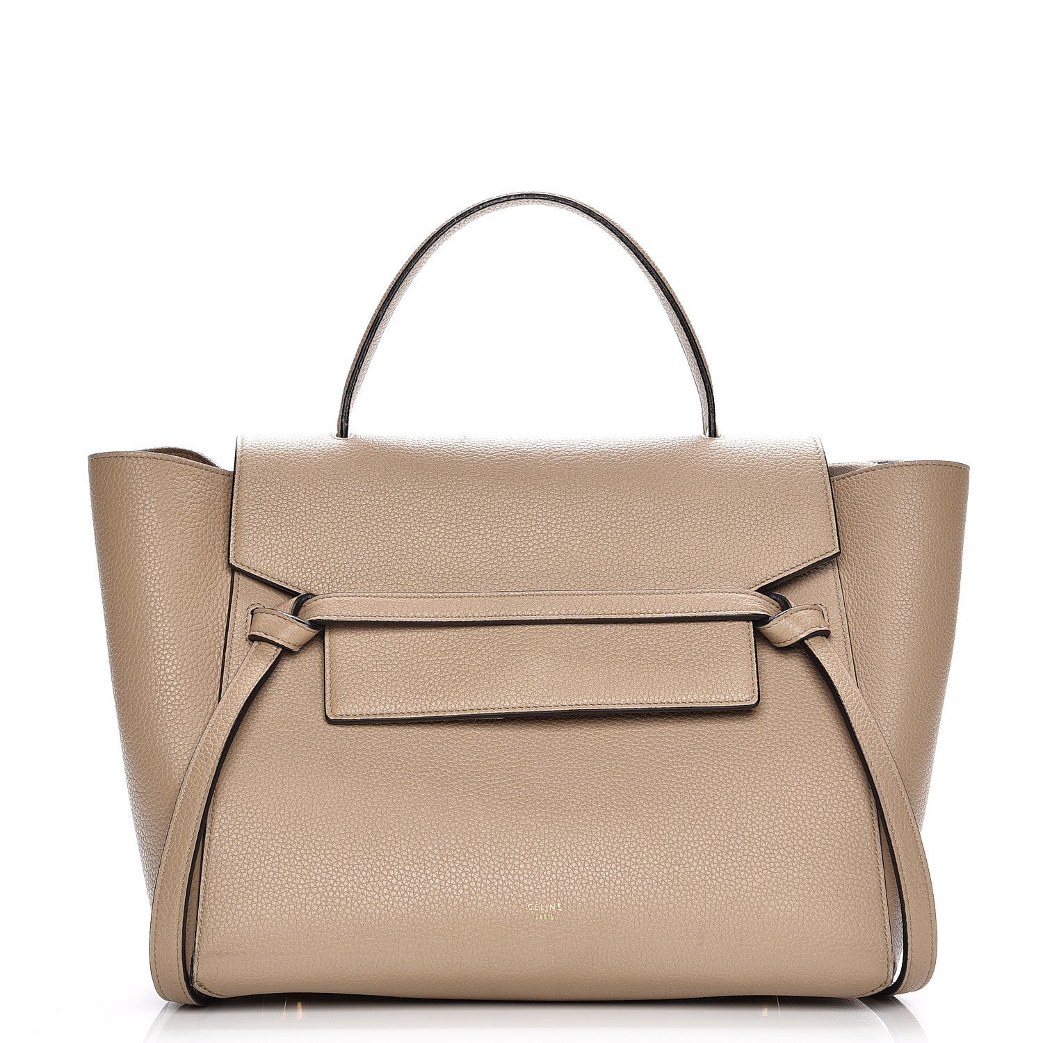 Celine Grained Calfskin Mini Belt Bag Dune 1 of 12