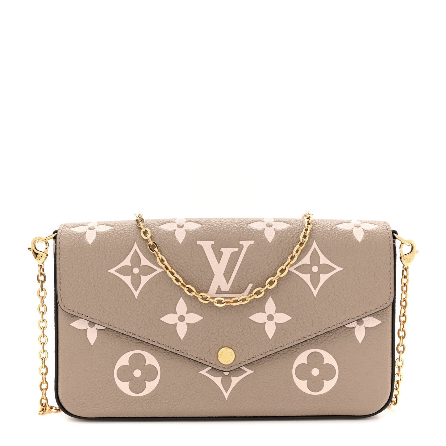 Empreinte Monogram Giant Felicie Pochette Tourterelle Creme