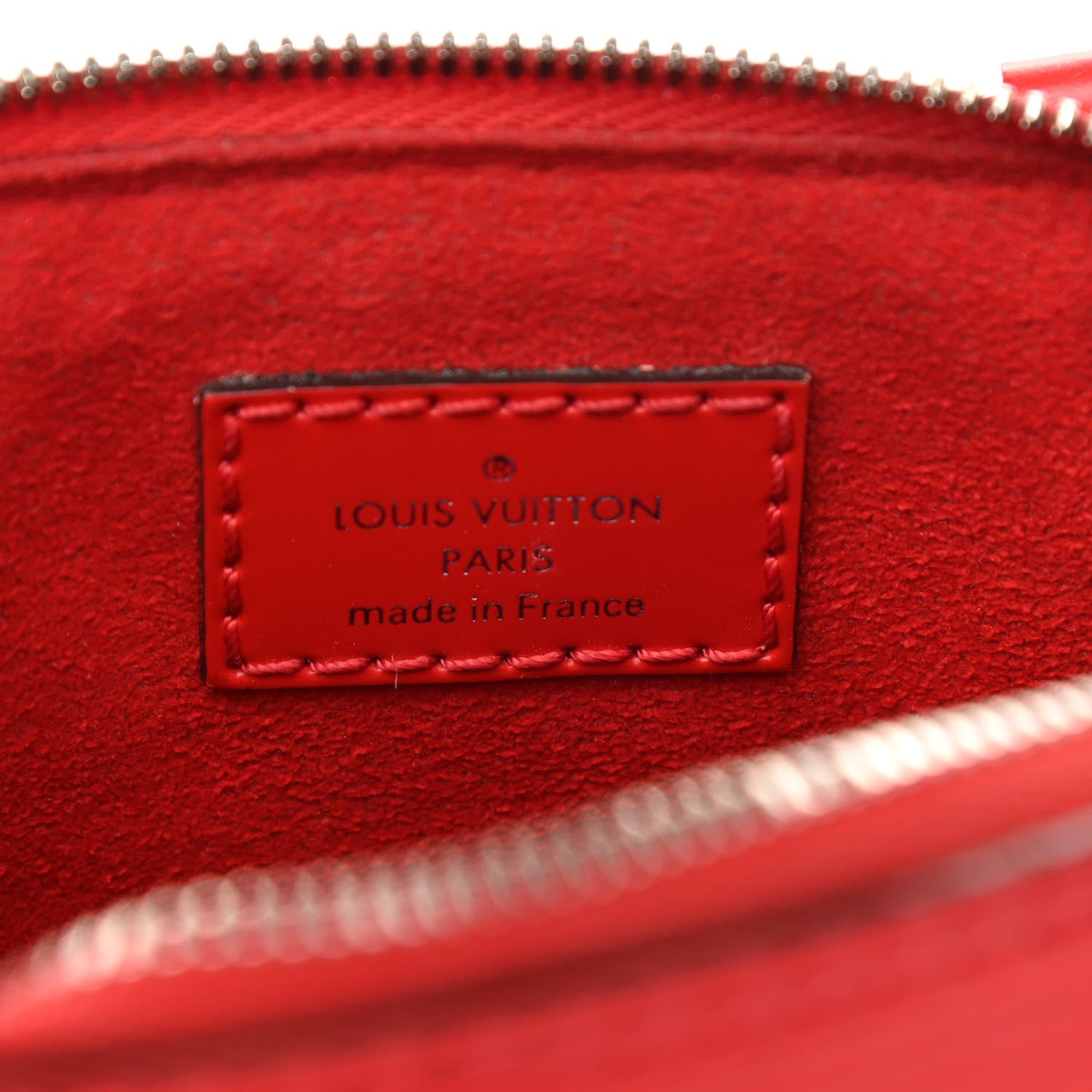 Louis Vuitton Epi Alma Nano Carmine 6 of 12
