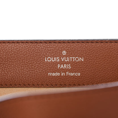 Louis Vuitton Soft Calfskin Lockme Ever Caramel Creme Black 5 of 9