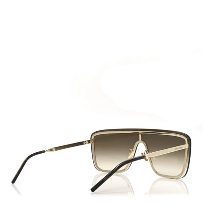 Saint Laurent SL 364 Mask Sunglasses Brown 4 of 8