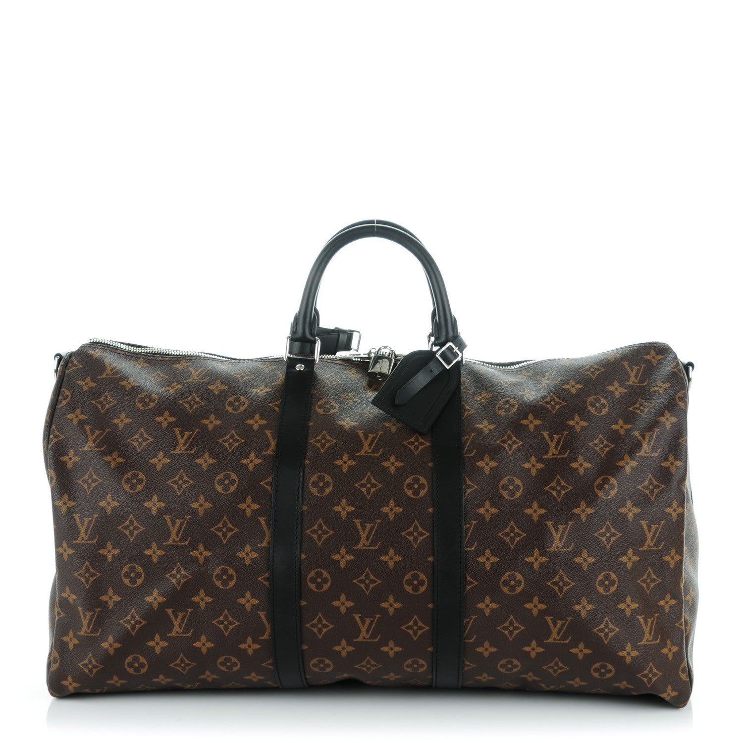 Louis Vuitton Monogram Macassar Keepall Bandouliere 55 1 of 7