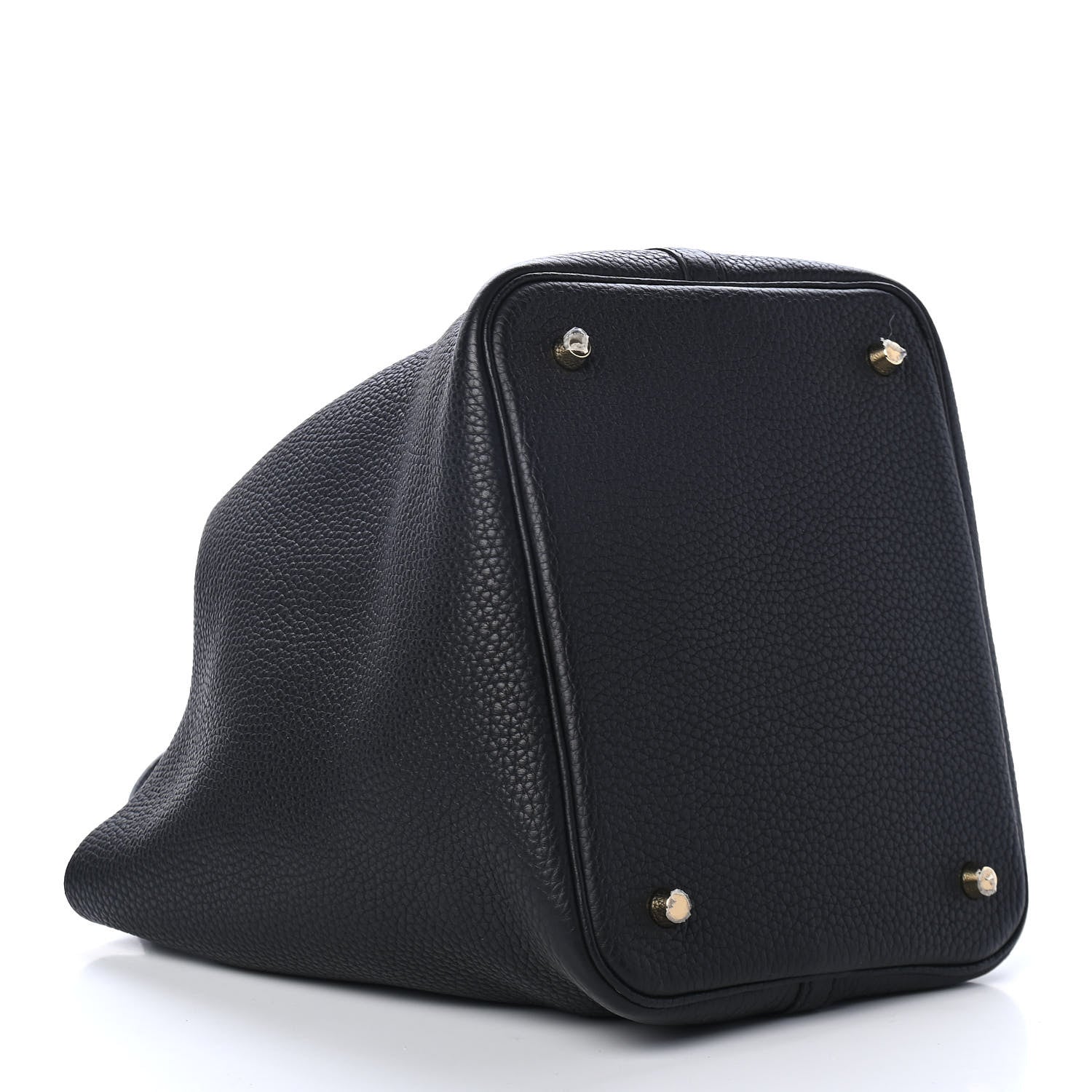 Hermes Taurillon Clemence Picotin Lock 22 MM Black 3 of 4