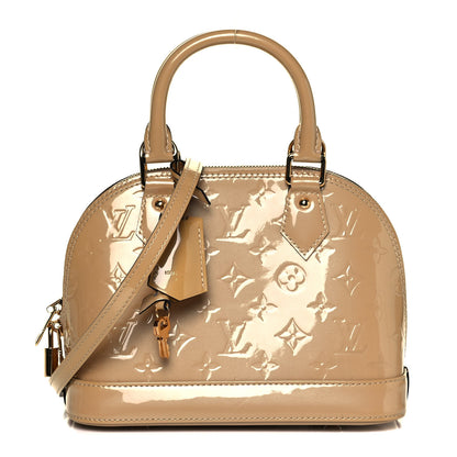 Louis Vuitton Vernis Alma BB Noisette 1 of 8