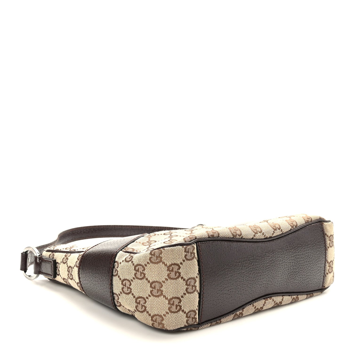 Gucci Monogram Shoulder Bag Dark Brown 4 of 9