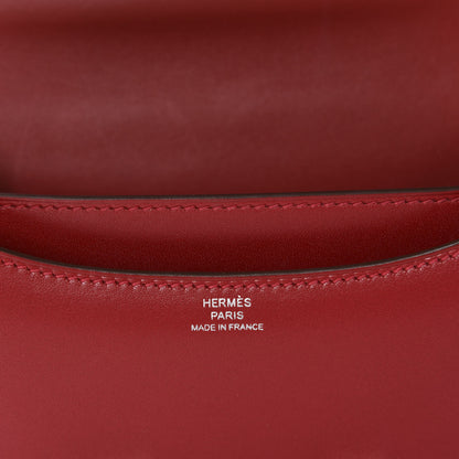 Hermes Tadelakt Constance 18 Rouge Vif 8 of 22