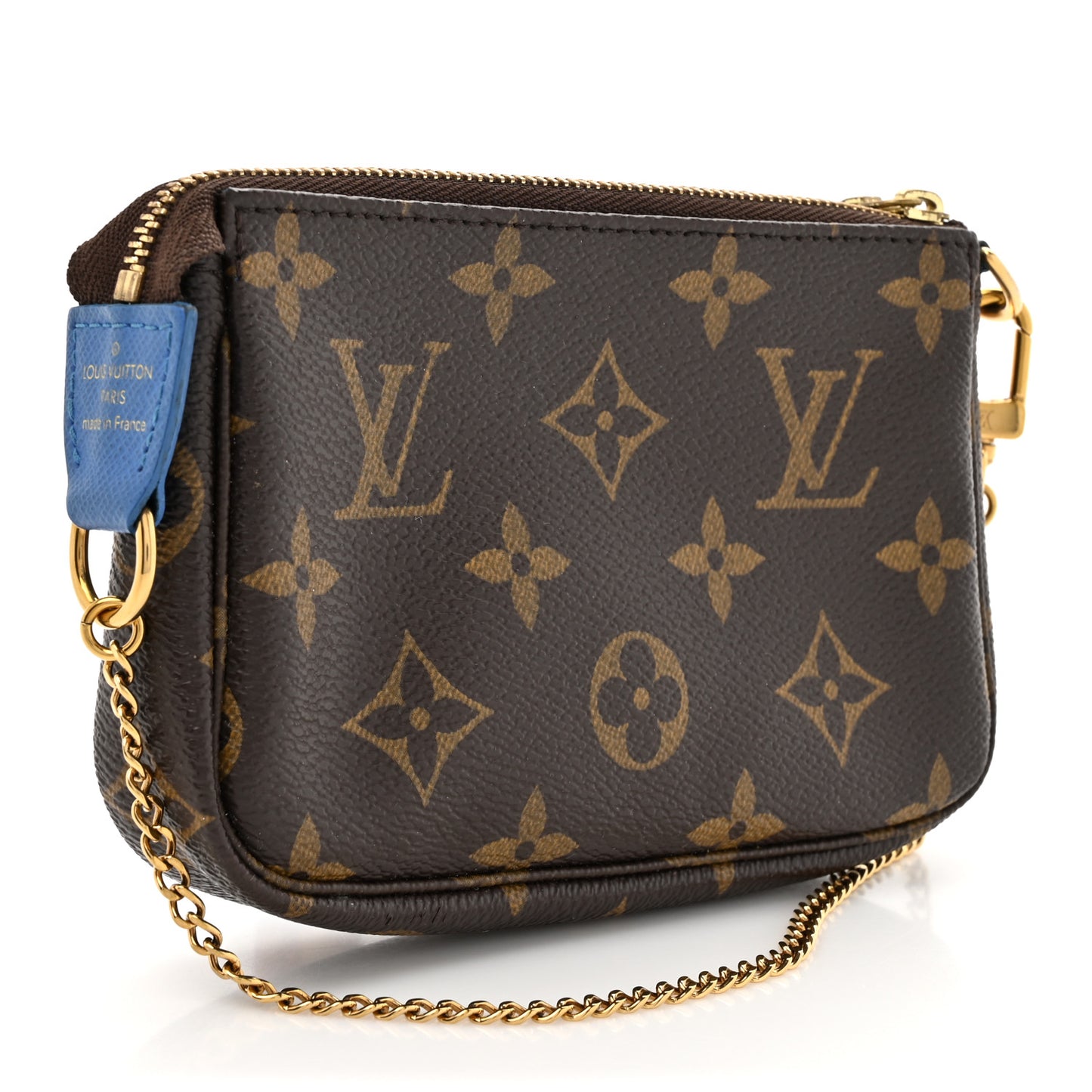 Monogram 2019 Christmas Animation Mini Venice Pochette Accessories Blue