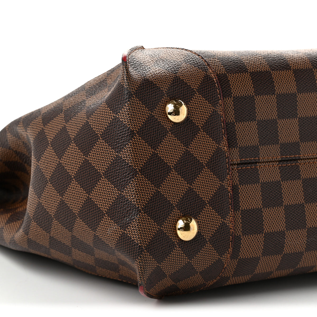 Damier Ebene Caissa Hobo Cherry