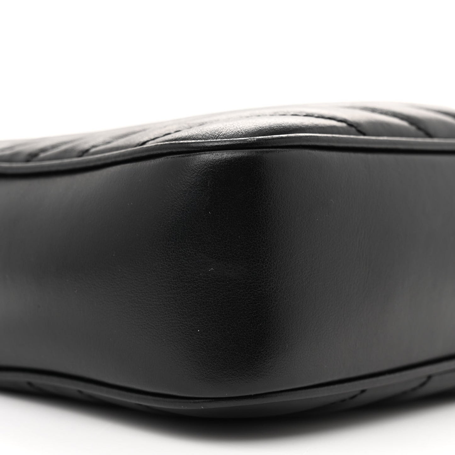 Calfskin Matelasse Monogram Lou Camera Bag Black