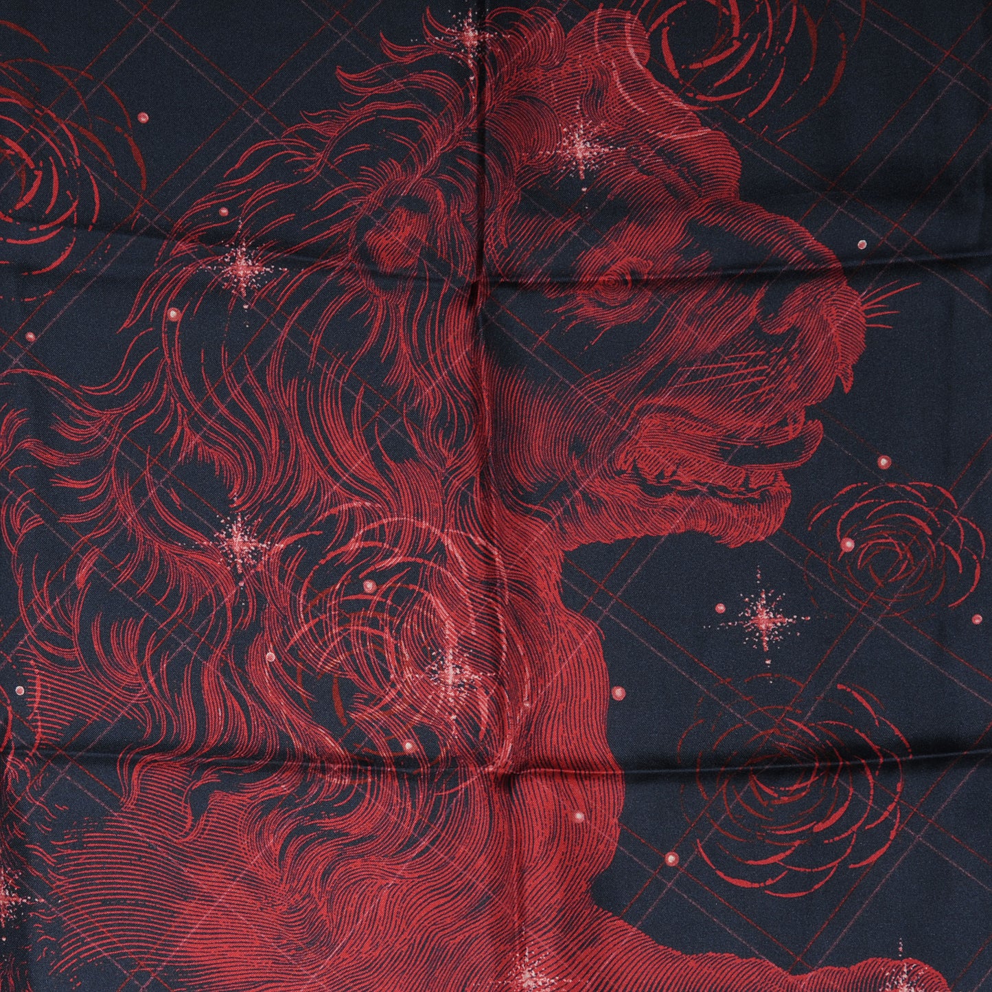 Silk Lion CC Scarf
