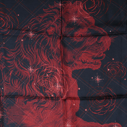 Chanel Silk Lion CC Scarf 1 of 5