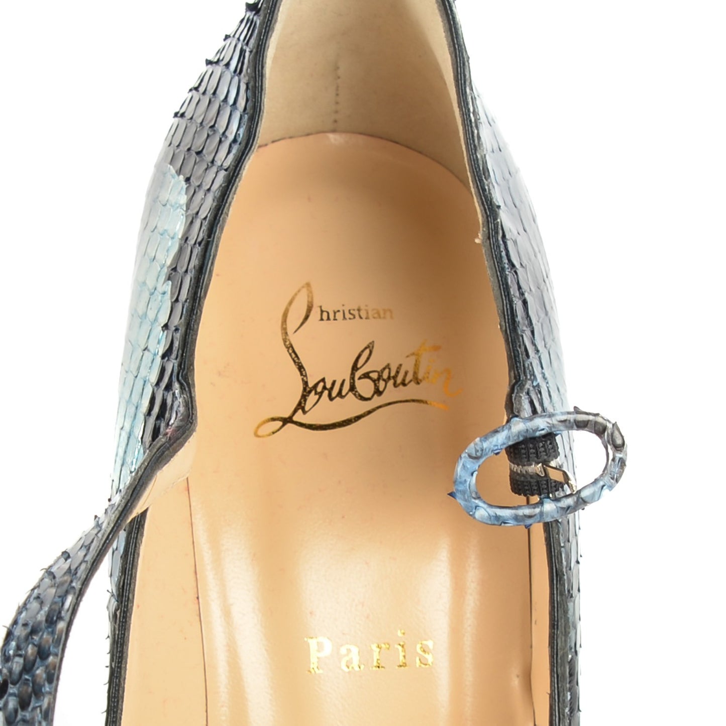 Python Lady Daf 160 Platform Pumps 41 Navy