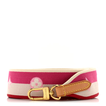 Louis Vuitton Jacquard Speedy Bandouliere 20 Shoulder Strap Fuchsia 1 of 4