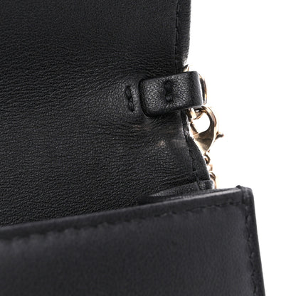 Christian Dior Lambskin Cannage Lady Dior Pouch Black 14 of 20