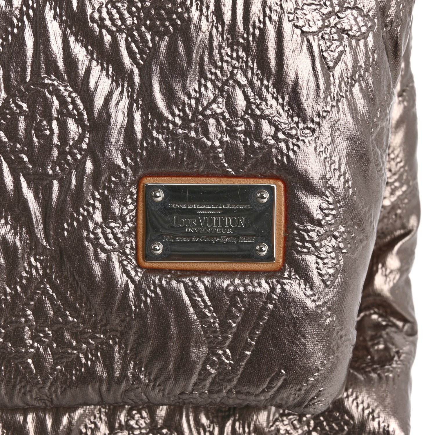 Louis Vuitton Jacquard Quilted Monogram Limelight Clutch MM Rose Gold 8 of 8