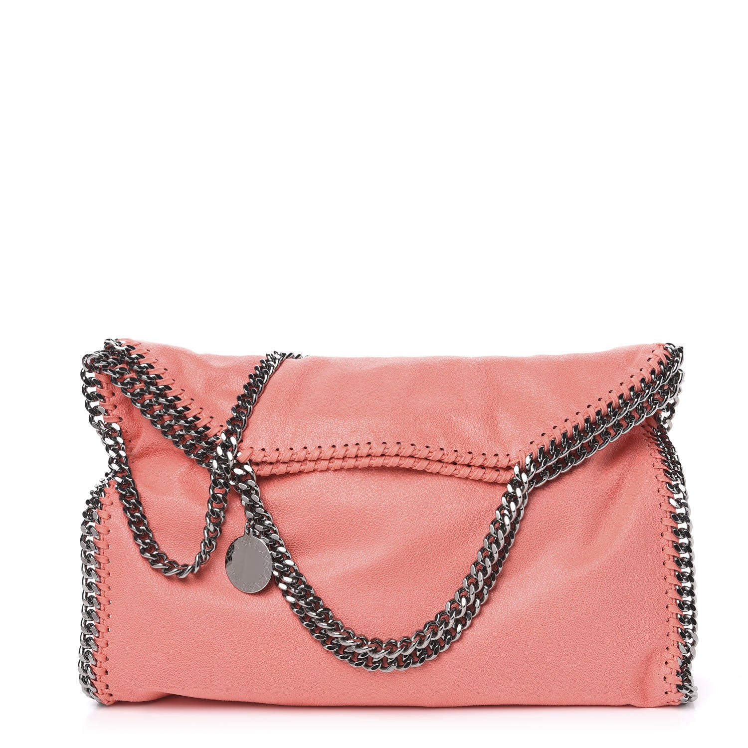 Stella McCartney Shaggy Deer Falabella Fold Over Tote Peony 1 of 9