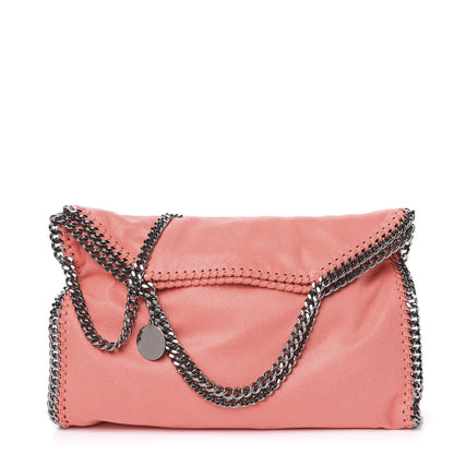 Stella McCartney Shaggy Deer Falabella Fold Over Tote Peony 1 of 9