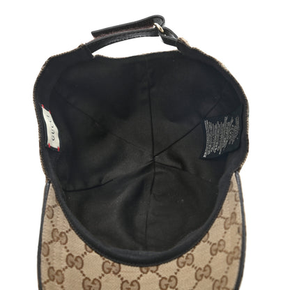 Gucci Monogram Web Baseball Hat L Beige Cocoa 7 of 11