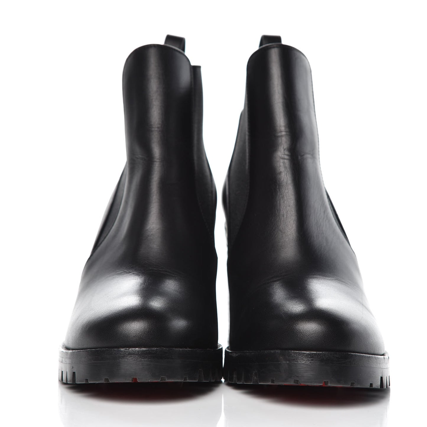 Calfskin Marchacroche 70 Chelsea Boots 36.5 Black