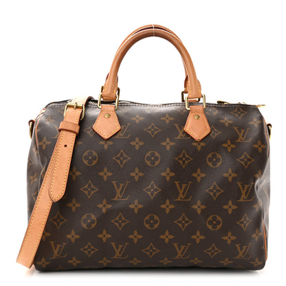 Louis Vuitton LOUIS VUITTON Monogram Speedy Bandouliere 30 1 of 9