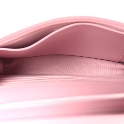 Chanel Caviar Quilted Wallet on Chain WOC Light Pink 5 of 11