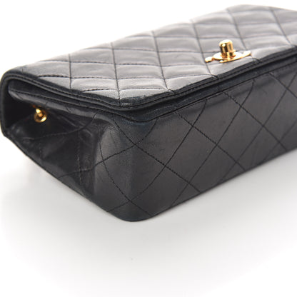 Chanel Lambskin Quilted Mini Flap Black 8 of 9
