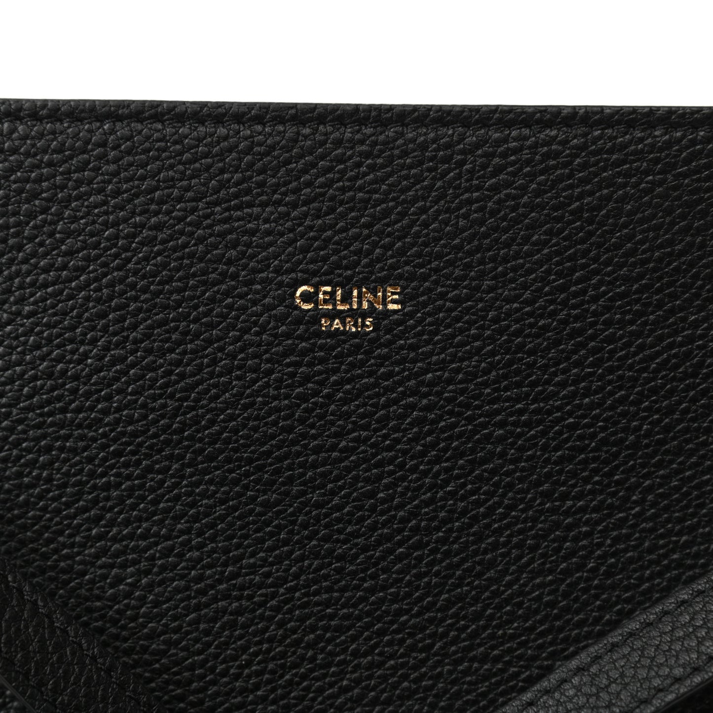 Soft Grained Calfskin Medium Belt Cabas Phantom Black