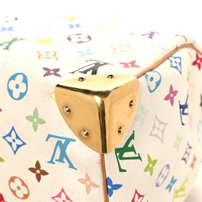 Louis Vuitton Monogram Multicolor Speedy 30 White 11 of 15