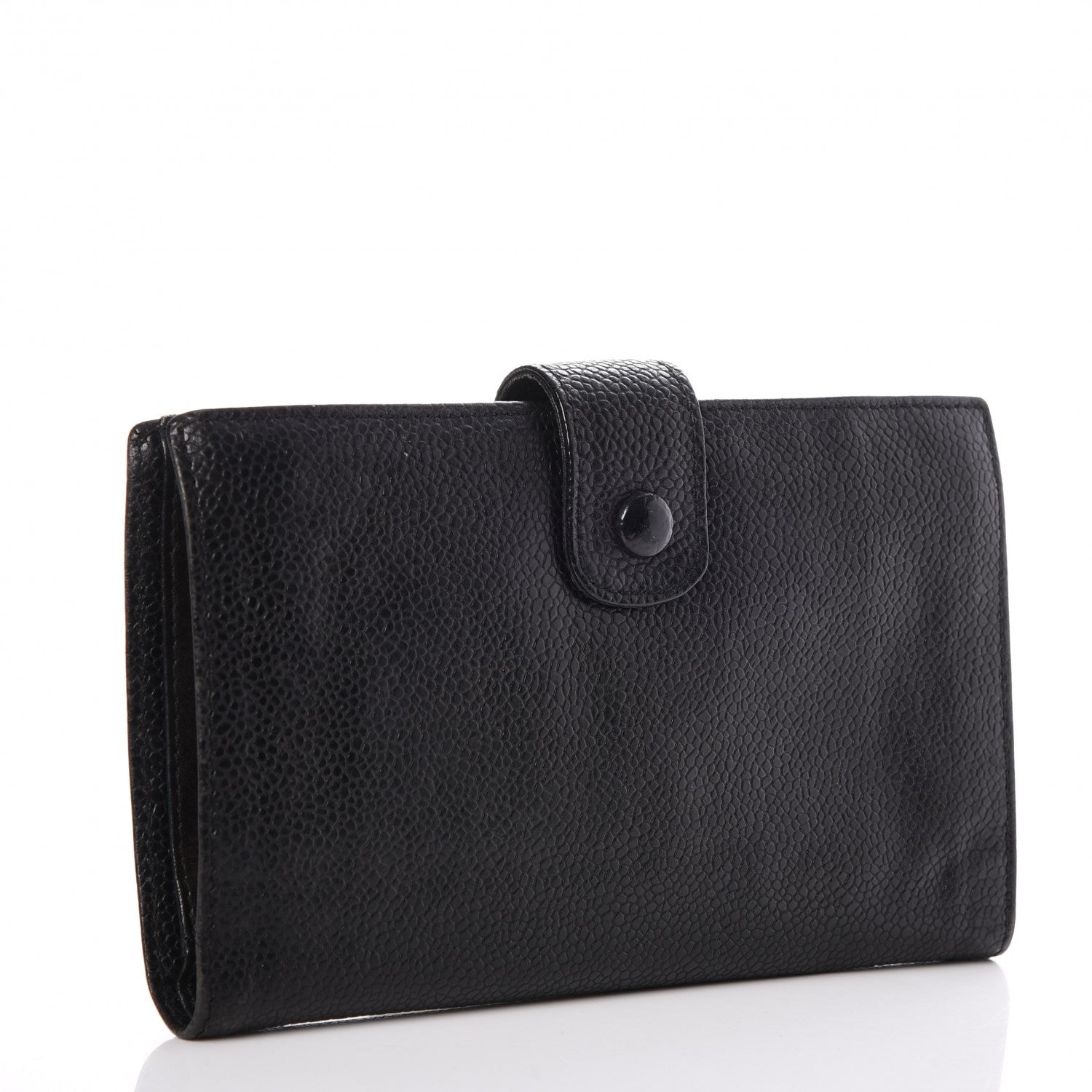 Chanel Caviar Timeless CC French Wallet Black 3 of 10