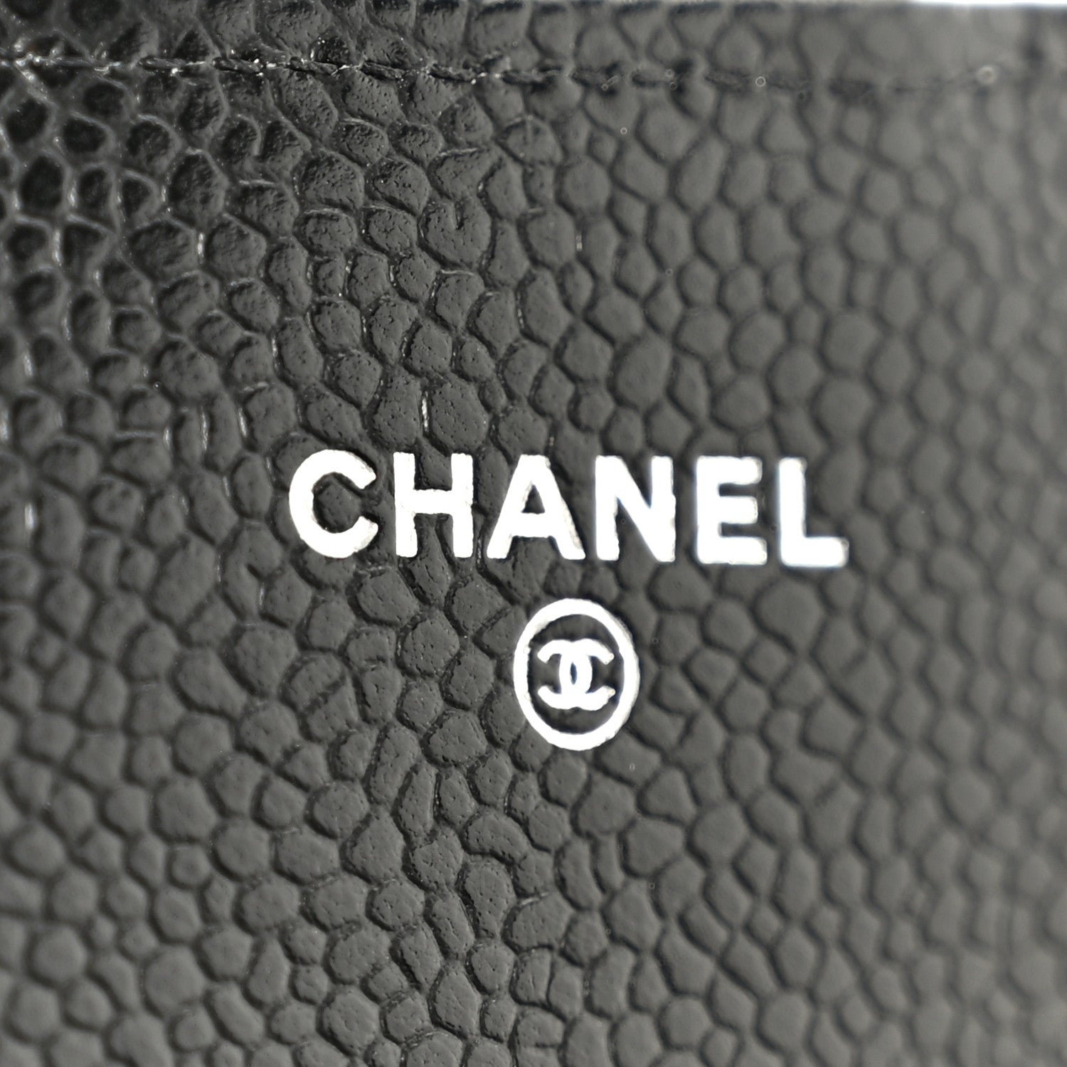 Chanel Caviar Quilted Large Gusset Flap Wallet Black 8 of 10