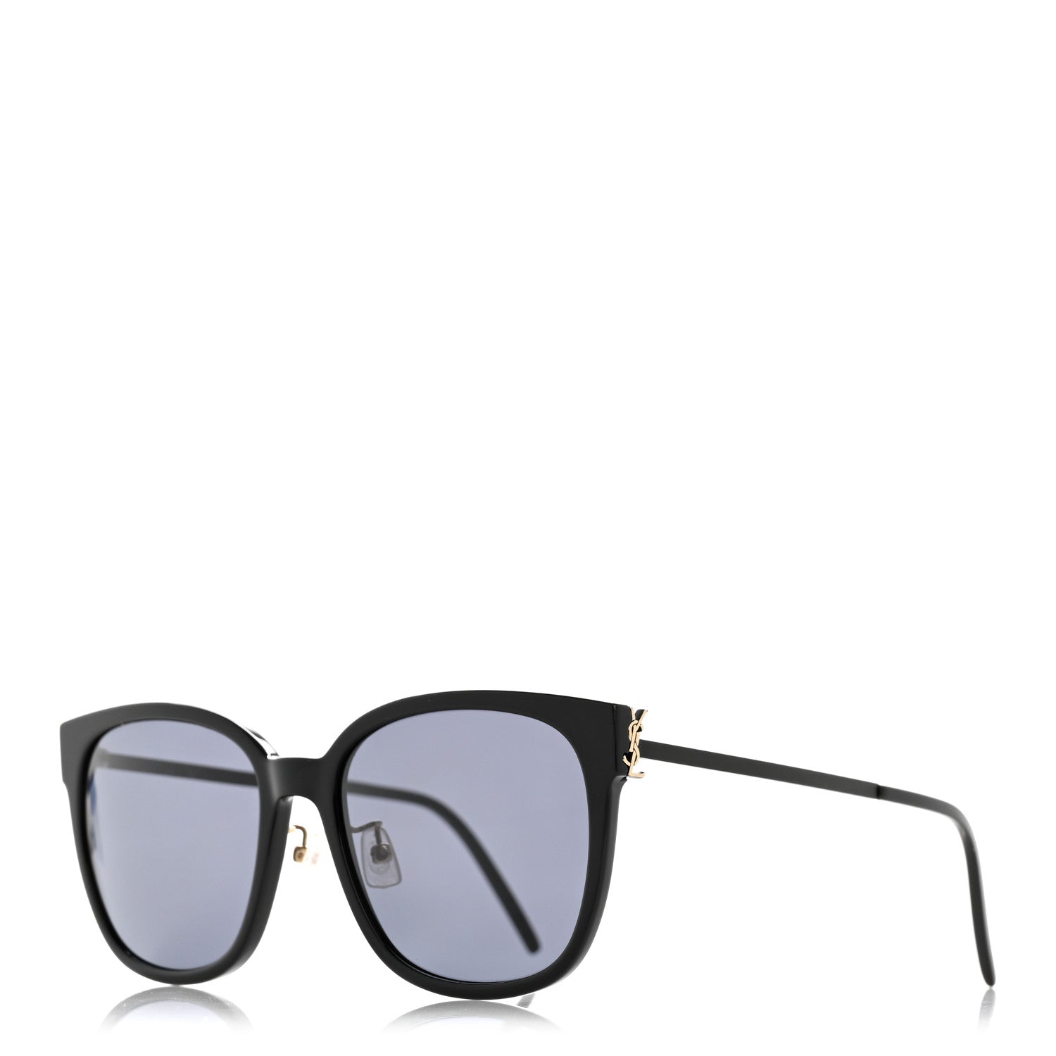 Saint Laurent Acetate Metal SL M485 Sunglasses Black 1 of 8