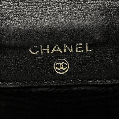 Chanel Caviar Timeless CC Compact French Wallet Black 6 of 7