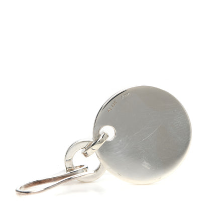 Gucci Sterling Silver Trademark Round Drop Earrings 5 of 6
