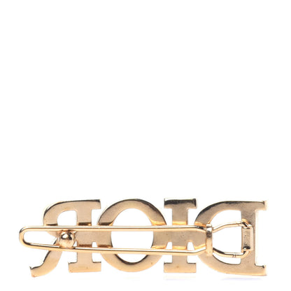Christian Dior Metal Crystal Dior(r)evolution Barrette Gold 2 of 7