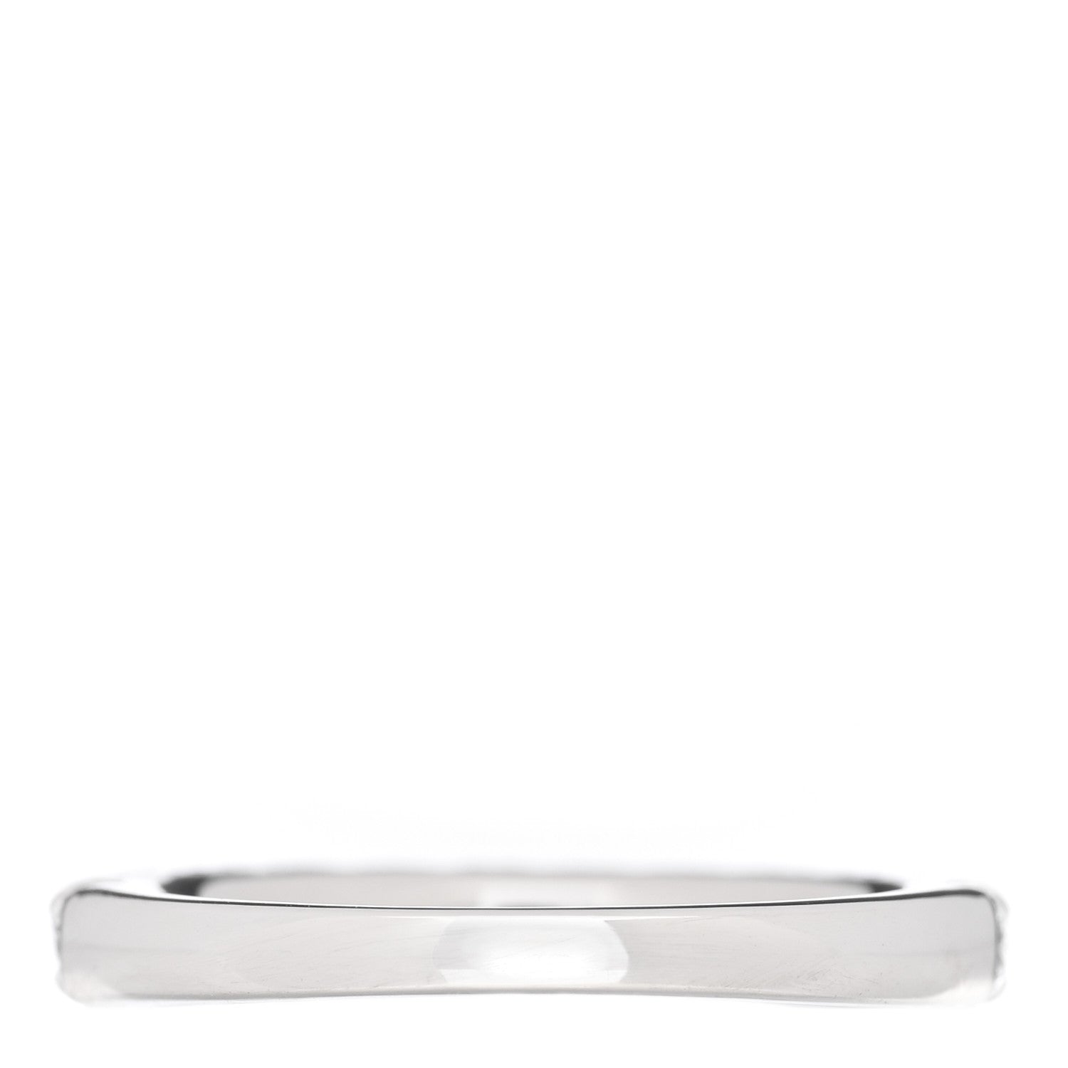 Cartier Platinum Diamond 2.6mm Etincelle de Cartier Wedding Band Ring 47 4 3 of 5