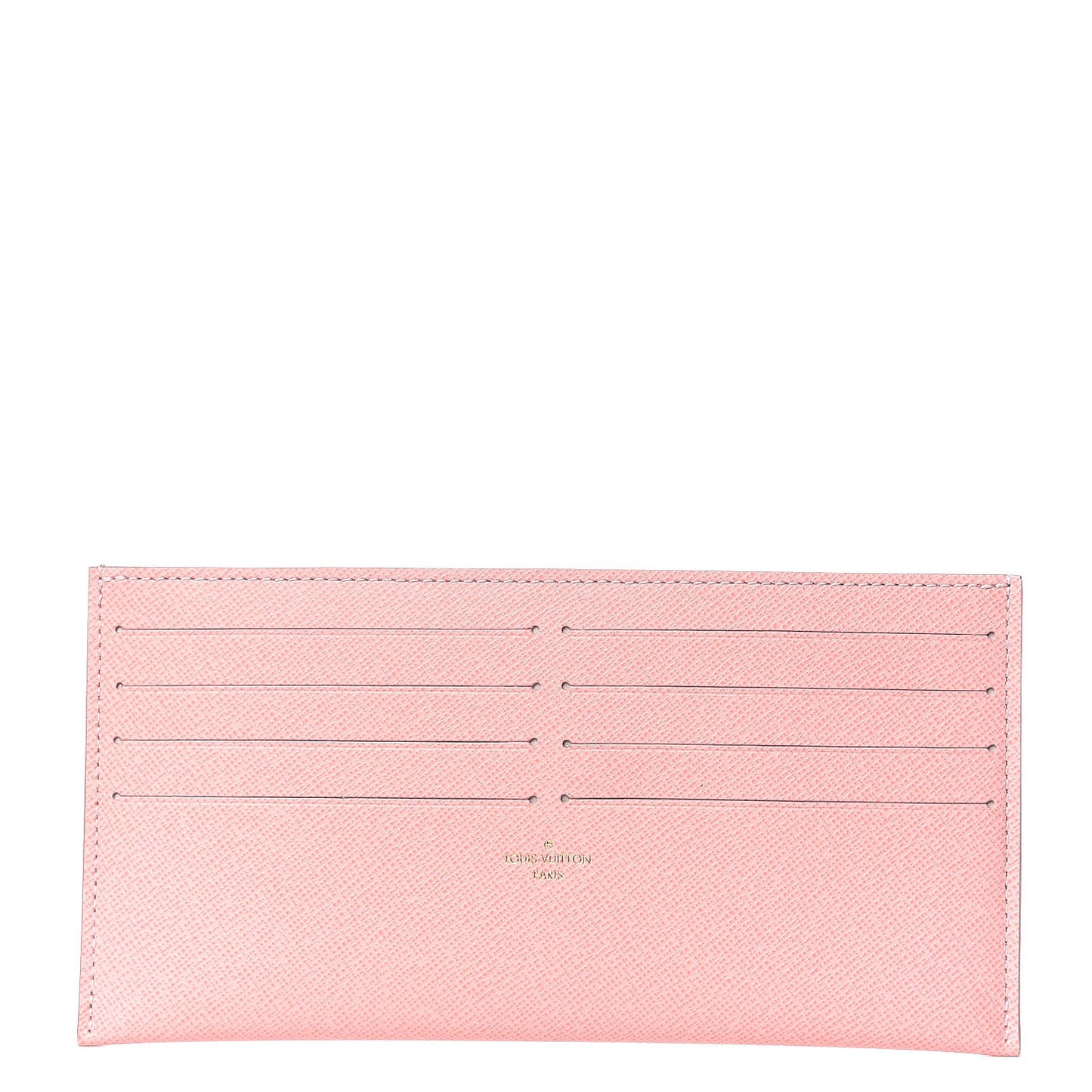 Calfskin Felicie Card Holder Insert Rose Ballerine