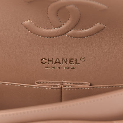 Chanel Lambskin Quilted Medium Double Flap Brown 7 of 12
