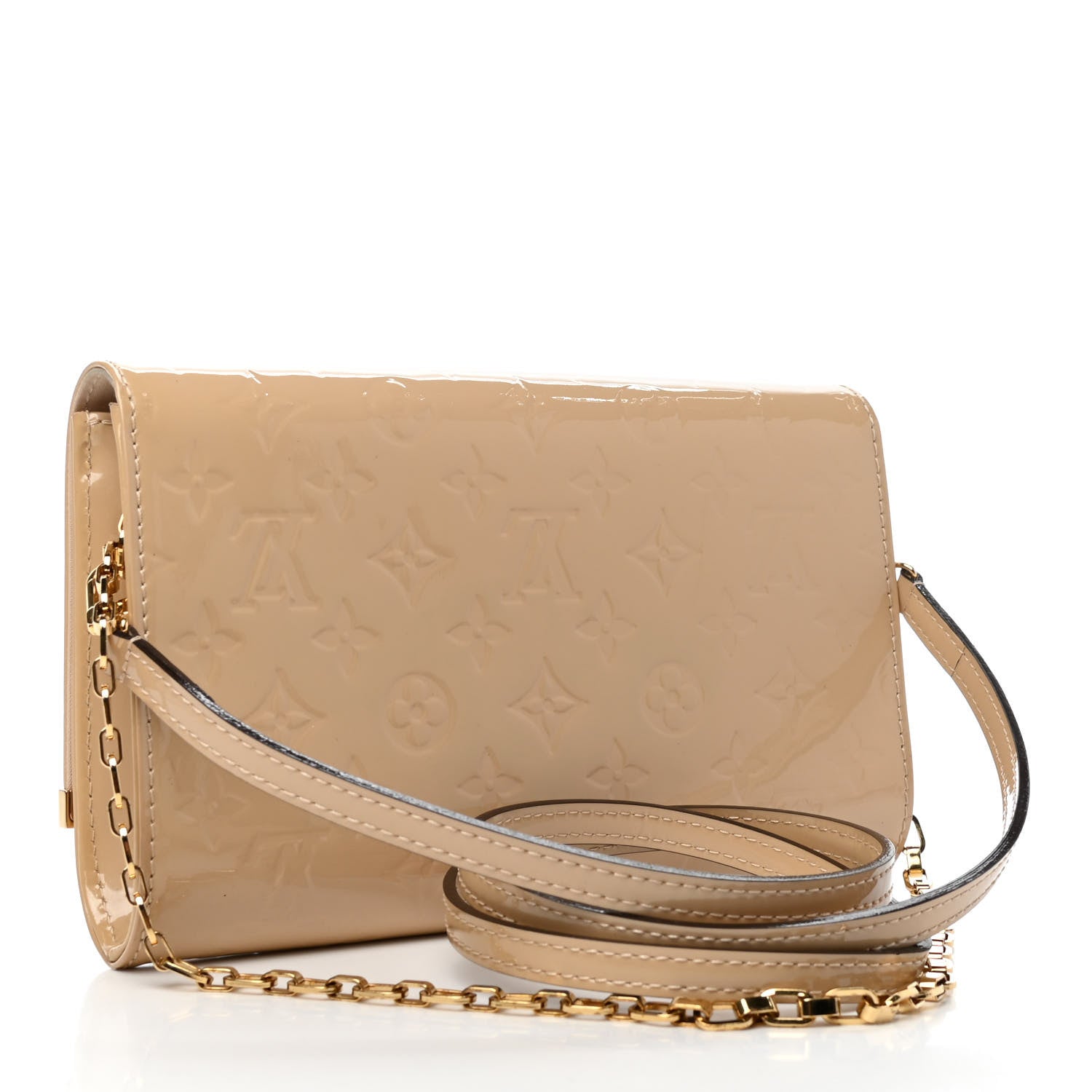 Louis Vuitton Vernis Ana Clutch Dune 2 of 4