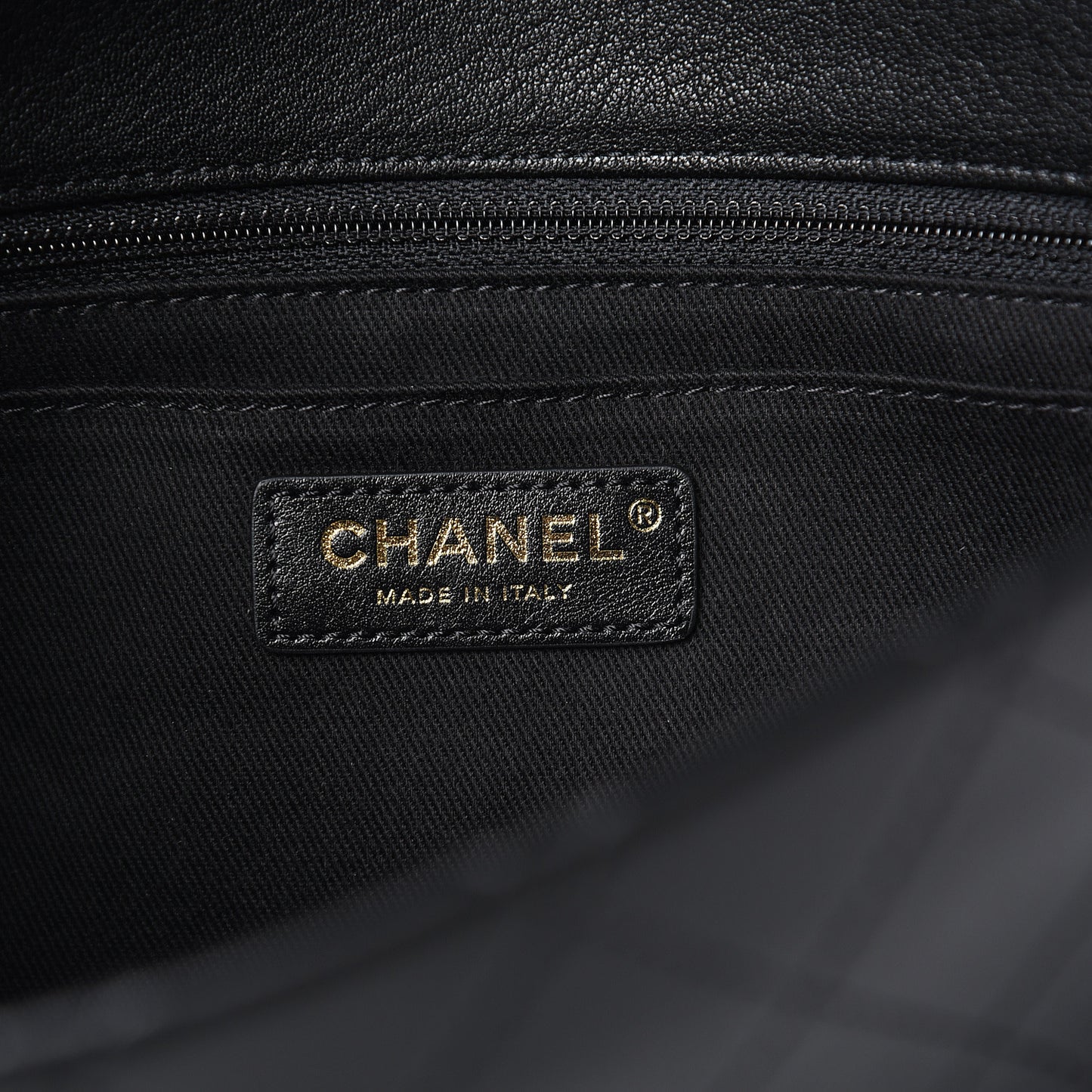 Goatskin Stitched Medium Casual Trip Single Flap Black